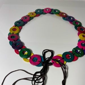 Exclusive belt for women handmade in coconut bark.